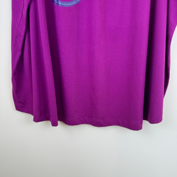 CATHERINES SLEEPWEAR Wine Color Top Ciao NWT / Plus 4X 30 - 32W - Picture 8 of 13